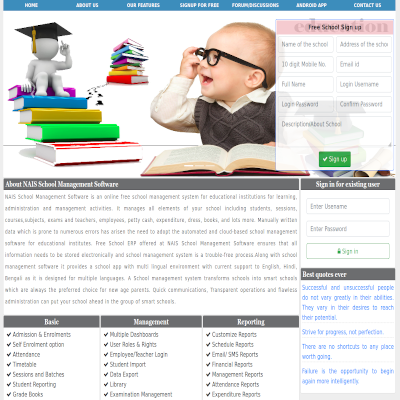 School Information Portal
